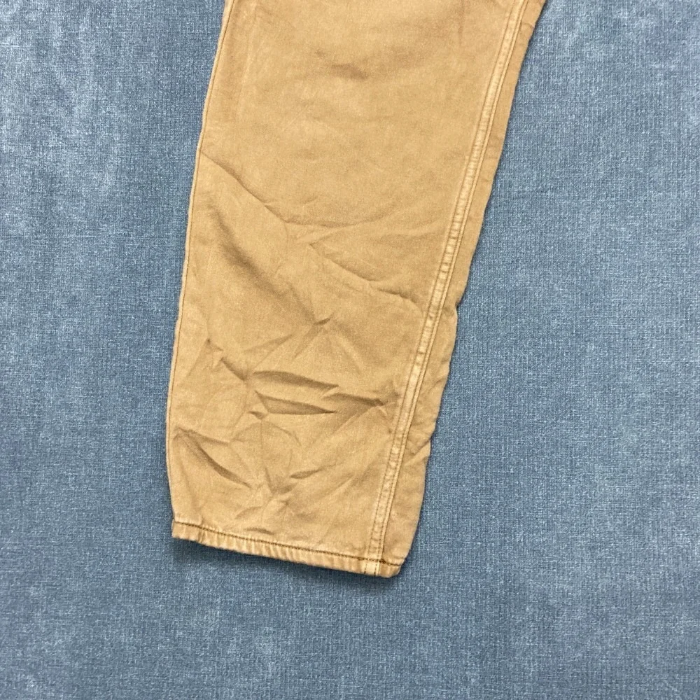 Banana Republic Jeans Mens 34x32 Tan Denim Cotton Stretch Regular Fit Casual